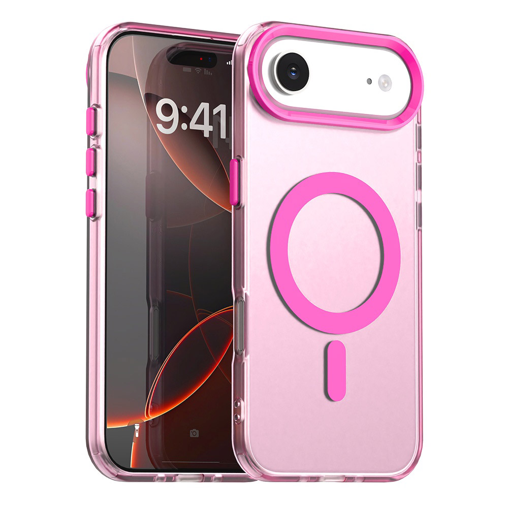 Калъф за iPhone 17 Air - Techsuit CandyCase MagSafe - Розов