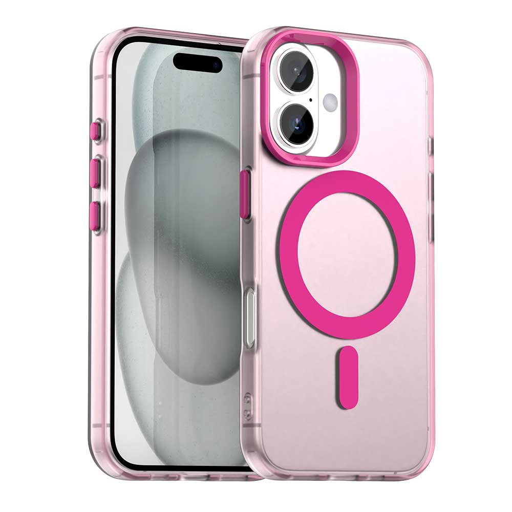 Калъф за iPhone 17 - Techsuit CandyCase MagSafe - Розов