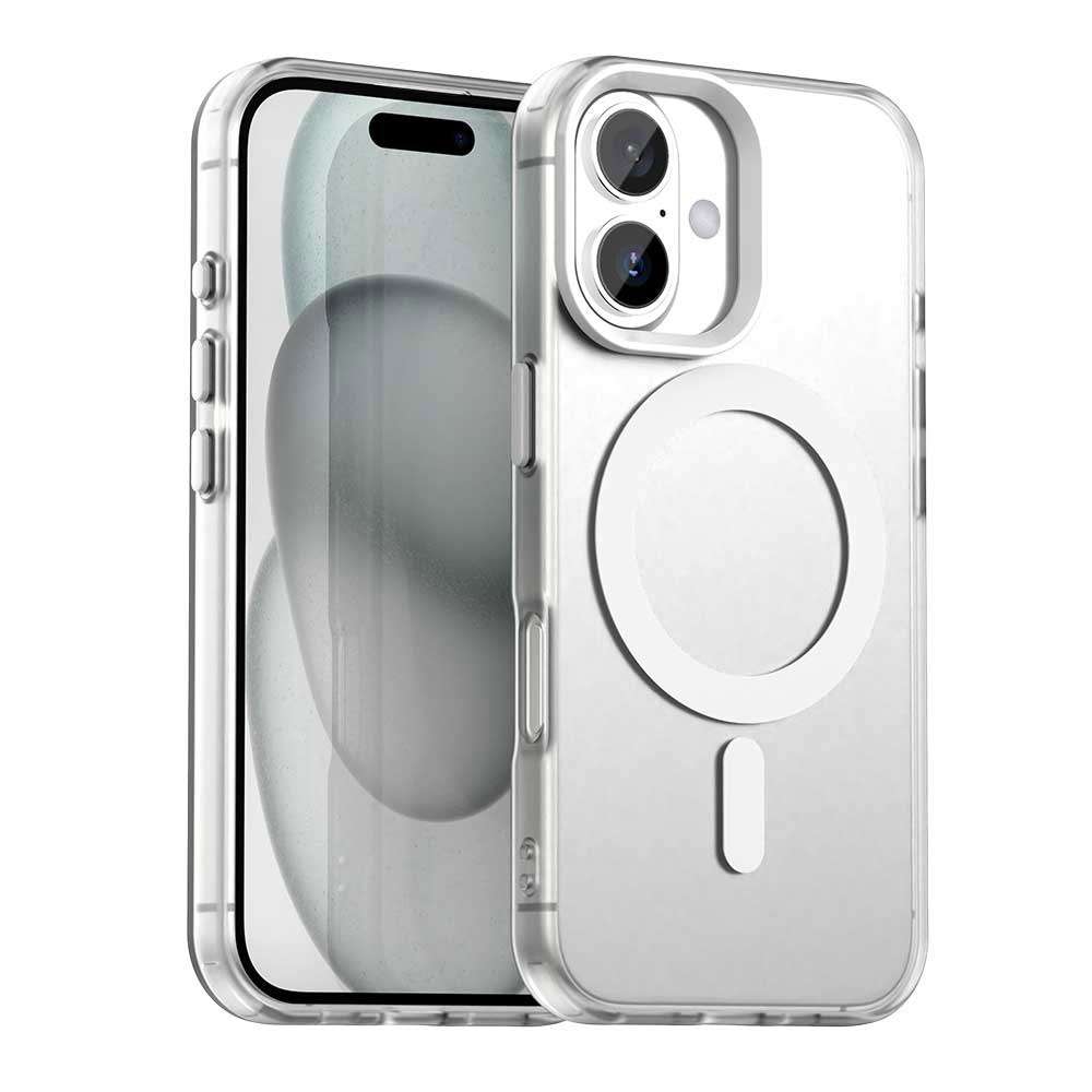 Калъф за iPhone 17 - Techsuit CandyCase MagSafe - Бял