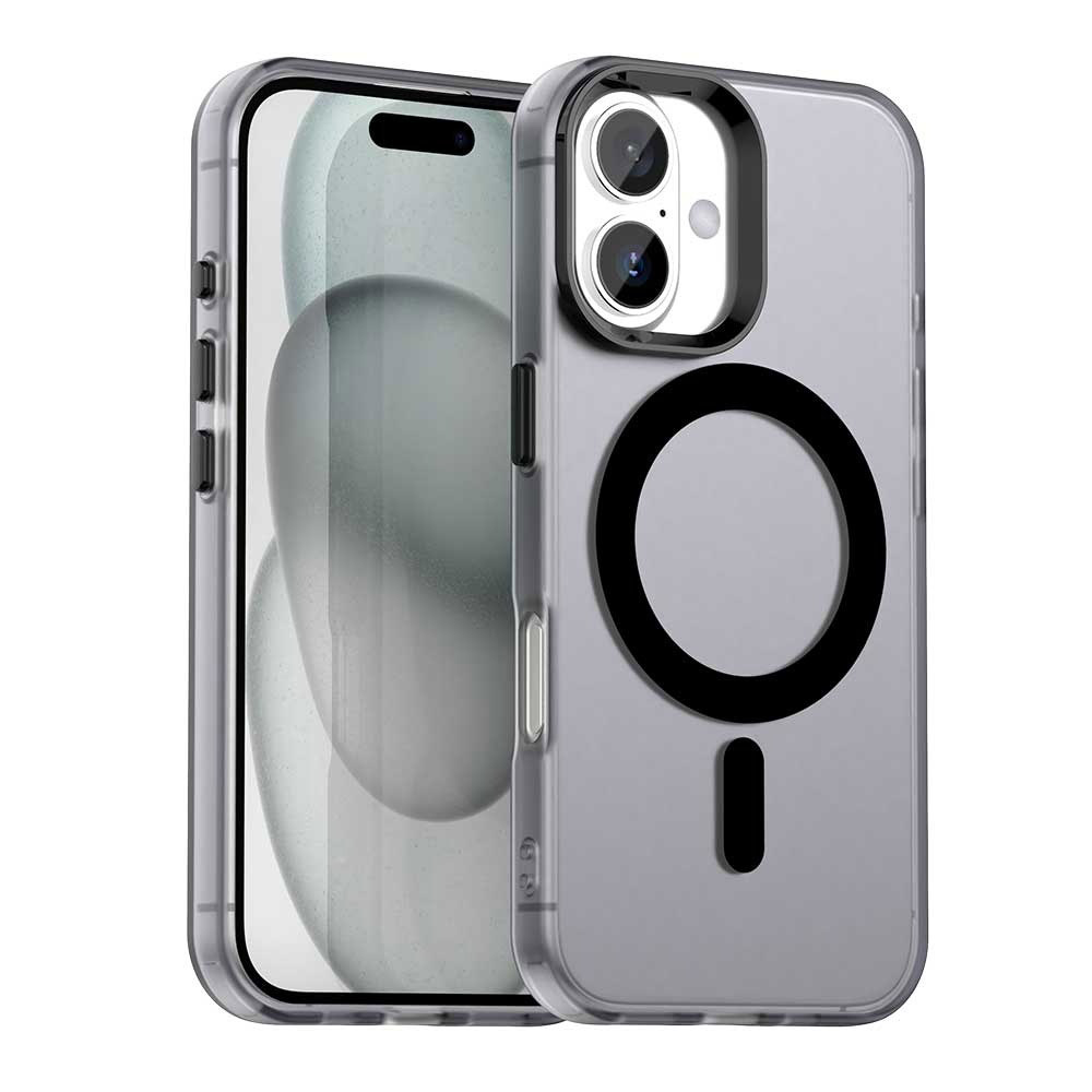 Калъф за iPhone 17 - Techsuit CandyCase MagSafe - Черен