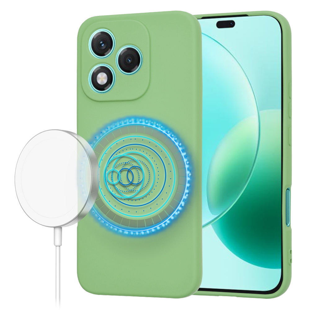 Калъф за Honor 400 Lite - Techsuit SoftFlex MagSafe - Mint Зелен