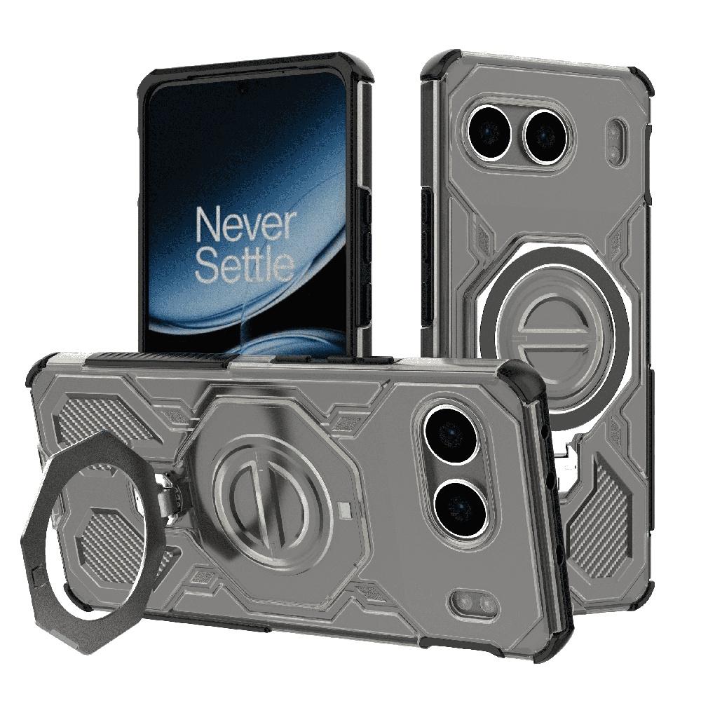 Калъф за OnePlus Nord 4 - Techsuit Carbon Shield PRO - Smoke Черен
