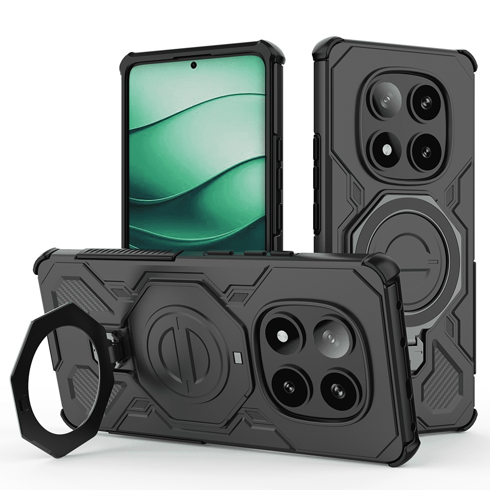 Калъф за Xiaomi Redmi Note 14 Pro+ 5G - Techsuit Carbon Shield PRO - Черен