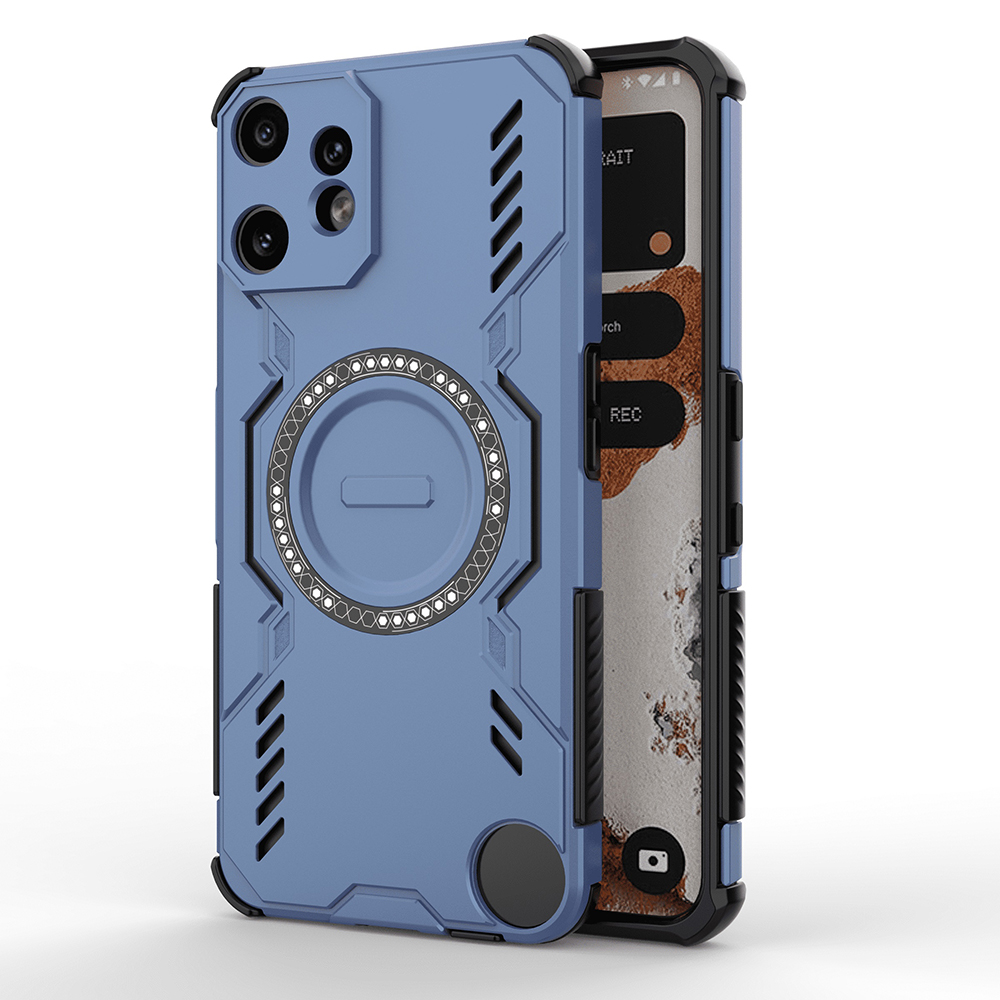 Калъф за нищо CMF Phone 2 Pro - Калъф Techsuit ArmorMag - Син