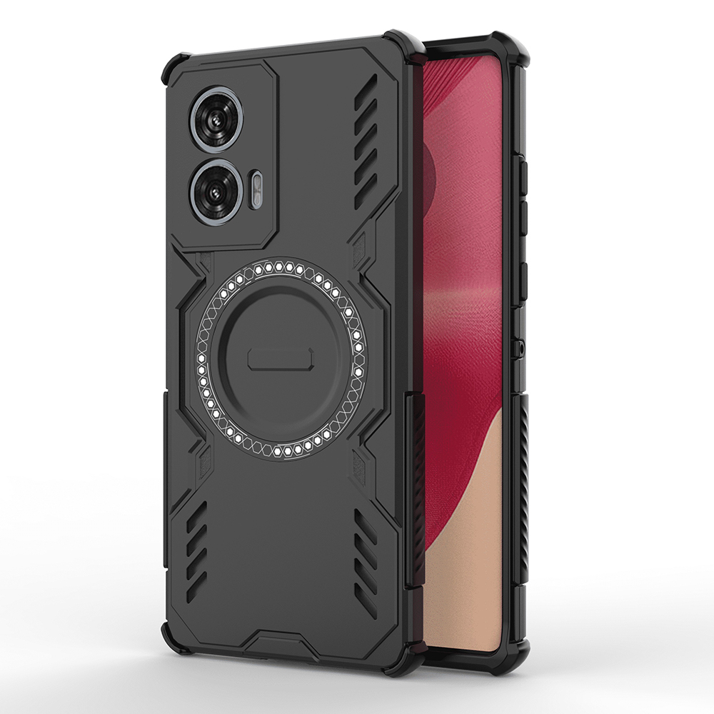 Калъф за Motorola Edge 50 Fusion - Techsuit ArmorMag Case - Черен