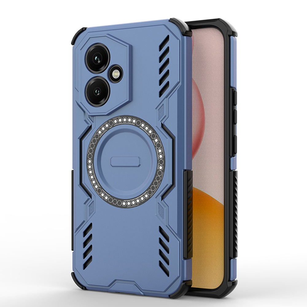 Калъф за Honor 400 - Techsuit ArmorMag Case - Син