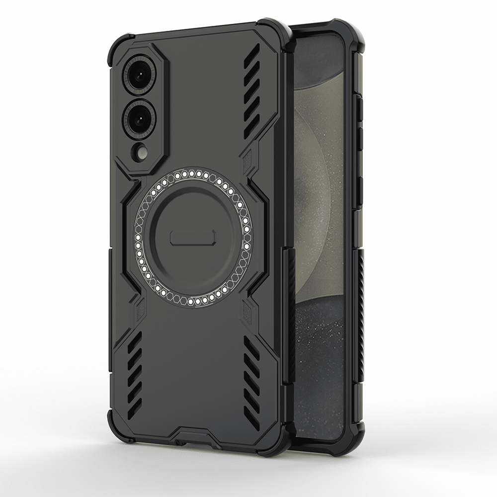 Калъф за Samsung Galaxy S25 Edge - Techsuit ArmorMag Case - Черен