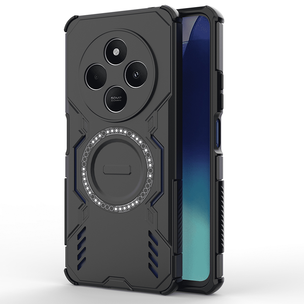 Калъф за Xiaomi Redmi 14C / Poco C75 - Techsuit ArmorMag Case - Черен