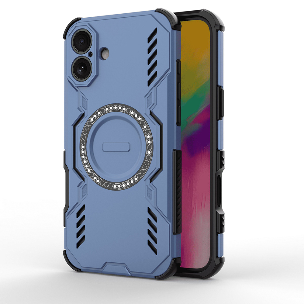 Калъф за iPhone 16 - Techsuit ArmorMag Case - Син