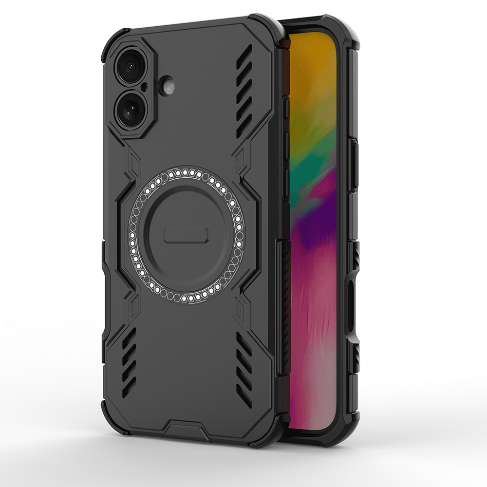 Калъф за iPhone 16 - Techsuit ArmorMag Case - Черен