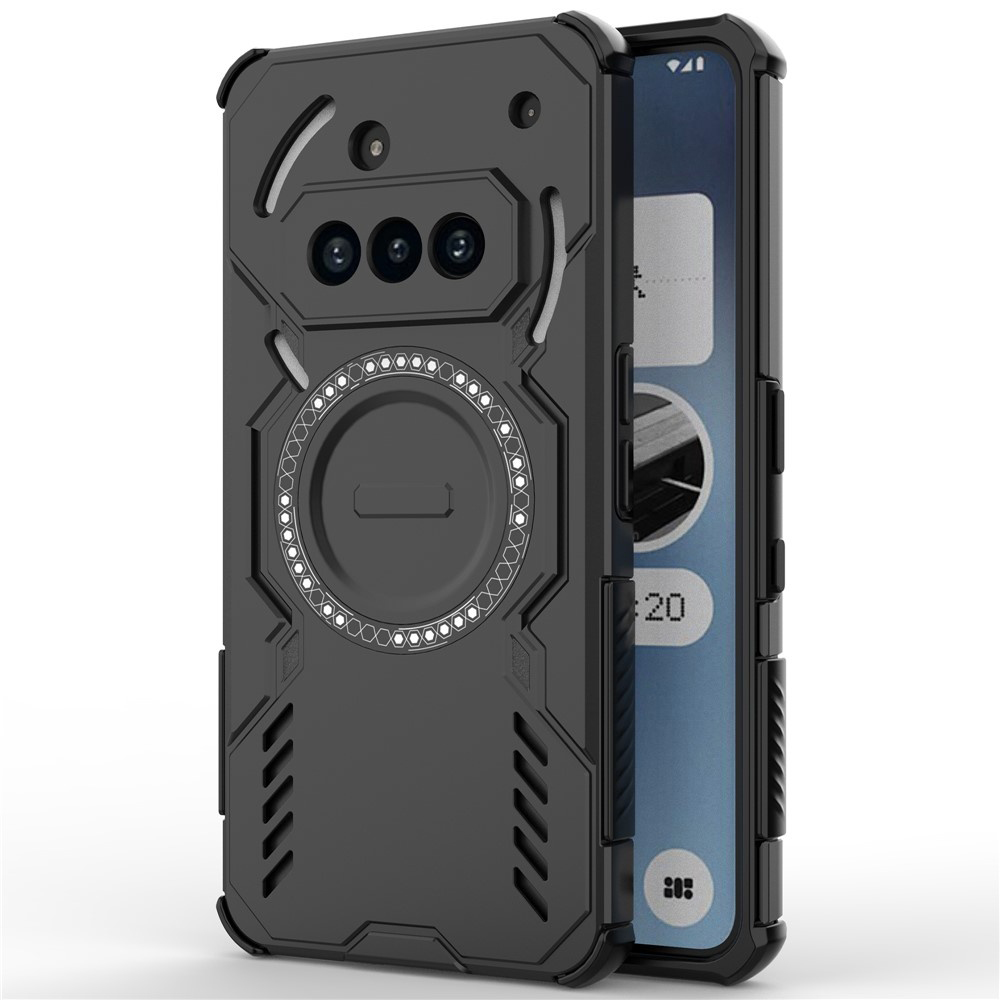 Калъф за телефон Nothing (3a) - Techsuit ArmorMag Case - Черен