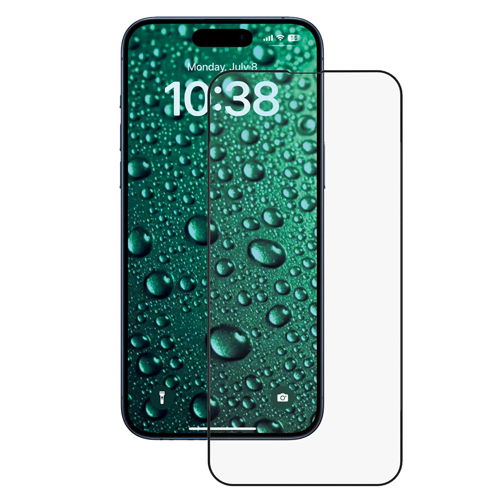 Калъф за iPhone 17 - ANANK 3D Invisible 5X Reinforced Edge to Edge - Черен