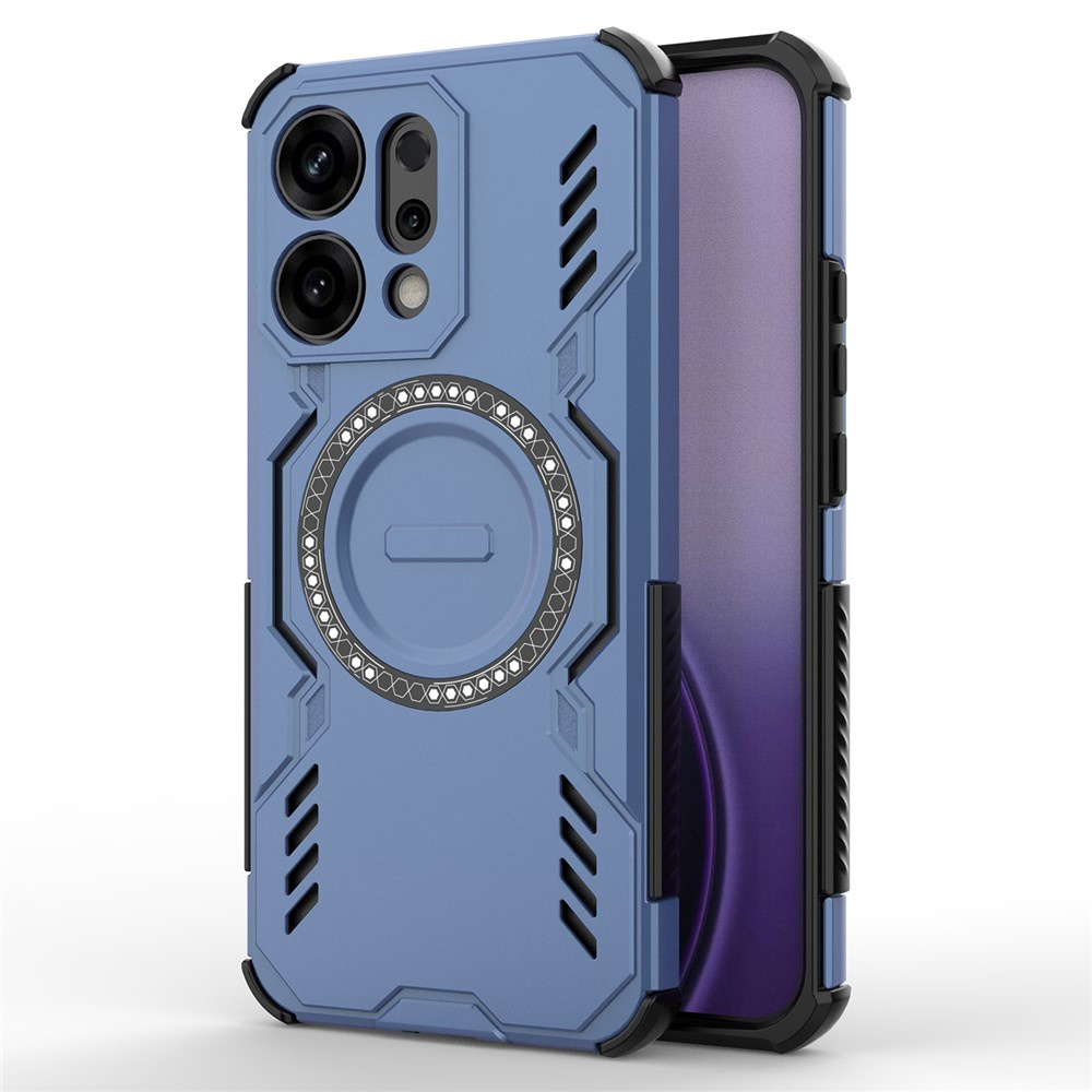 Калъф за Oppo Reno14 - Techsuit ArmorMag Case - Син