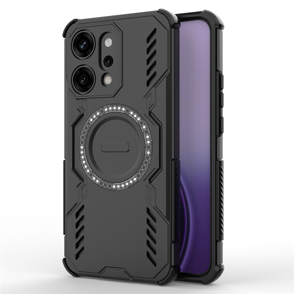 Калъф за Oppo Reno14 Pro - Techsuit ArmorMag Case - Черен