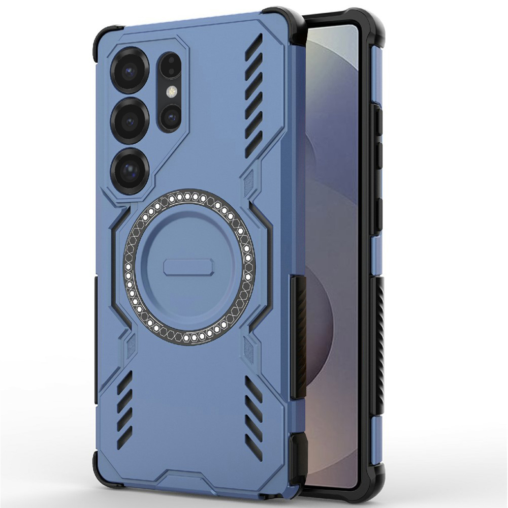 Калъф за Samsung Galaxy S25 Ultra - Techsuit ArmorMag Case - Син