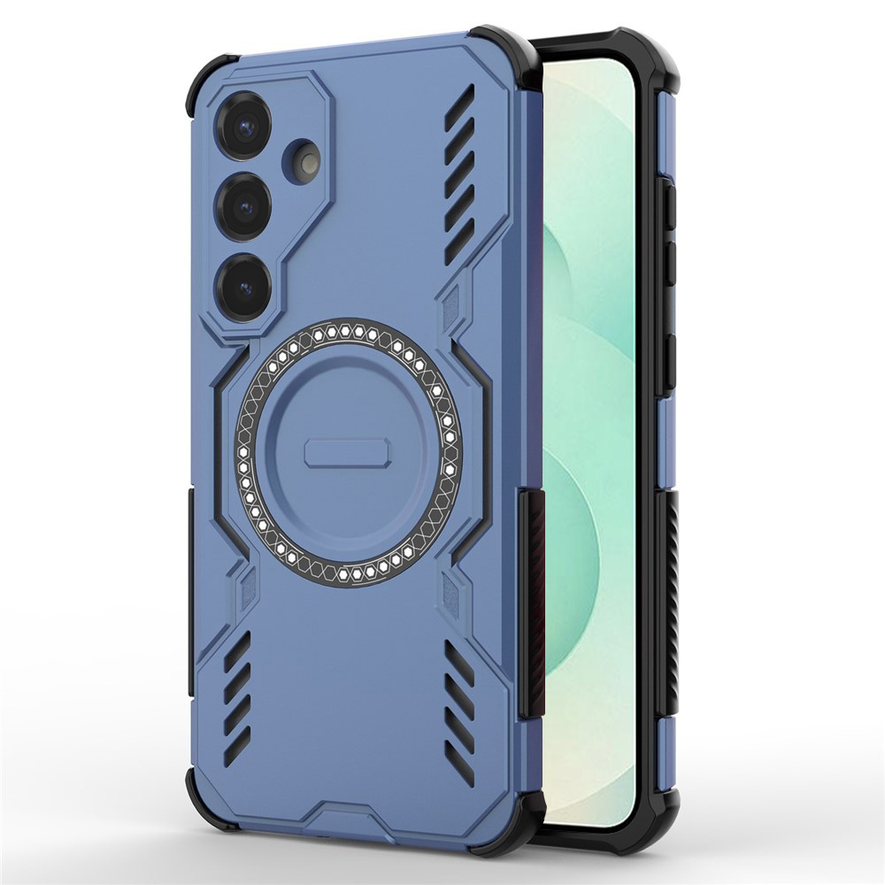Калъф за Samsung Galaxy S25 Plus - Techsuit ArmorMag Case - Син