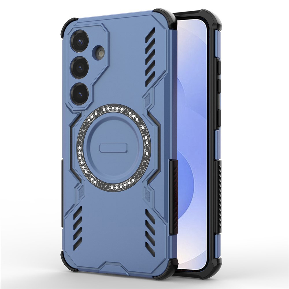 Калъф за Samsung Galaxy S25 - Techsuit ArmorMag Case - Син