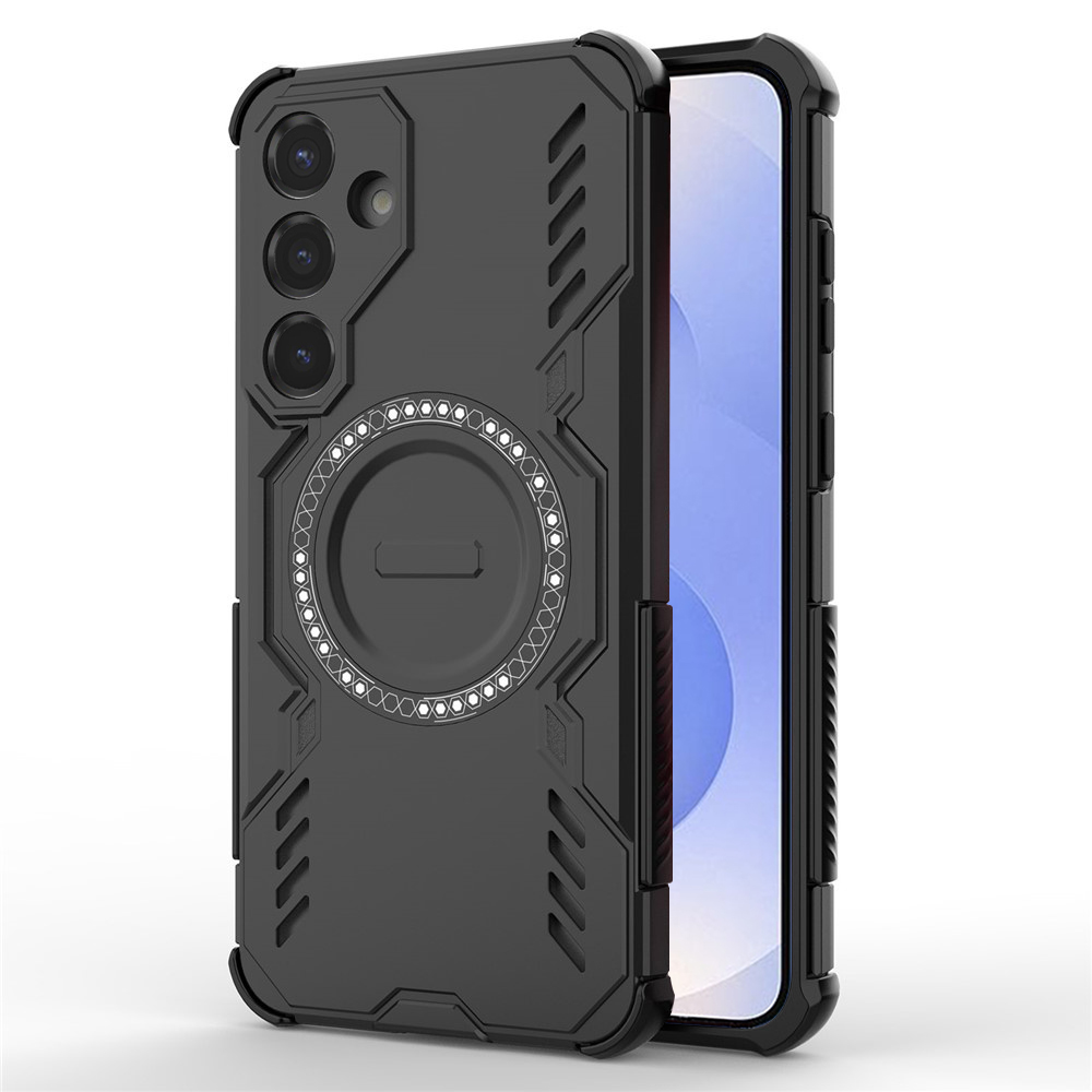 Калъф за Samsung Galaxy S25 - Techsuit ArmorMag Case - Черен