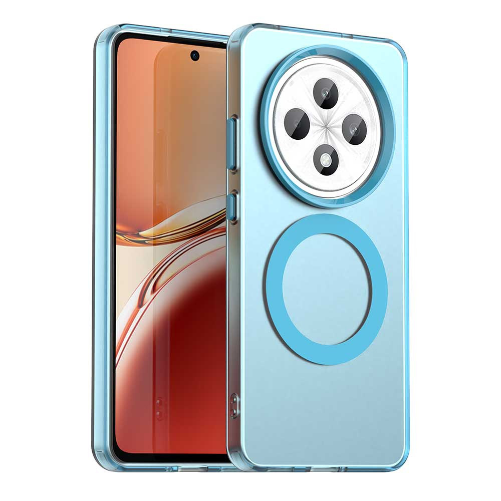 Калъф за Oppo Reno12 F 4G / Reno12 F 5G / Reno12 FS 4G / Reno12 FS 5G - Techsuit CandyCase MagSafe - Син