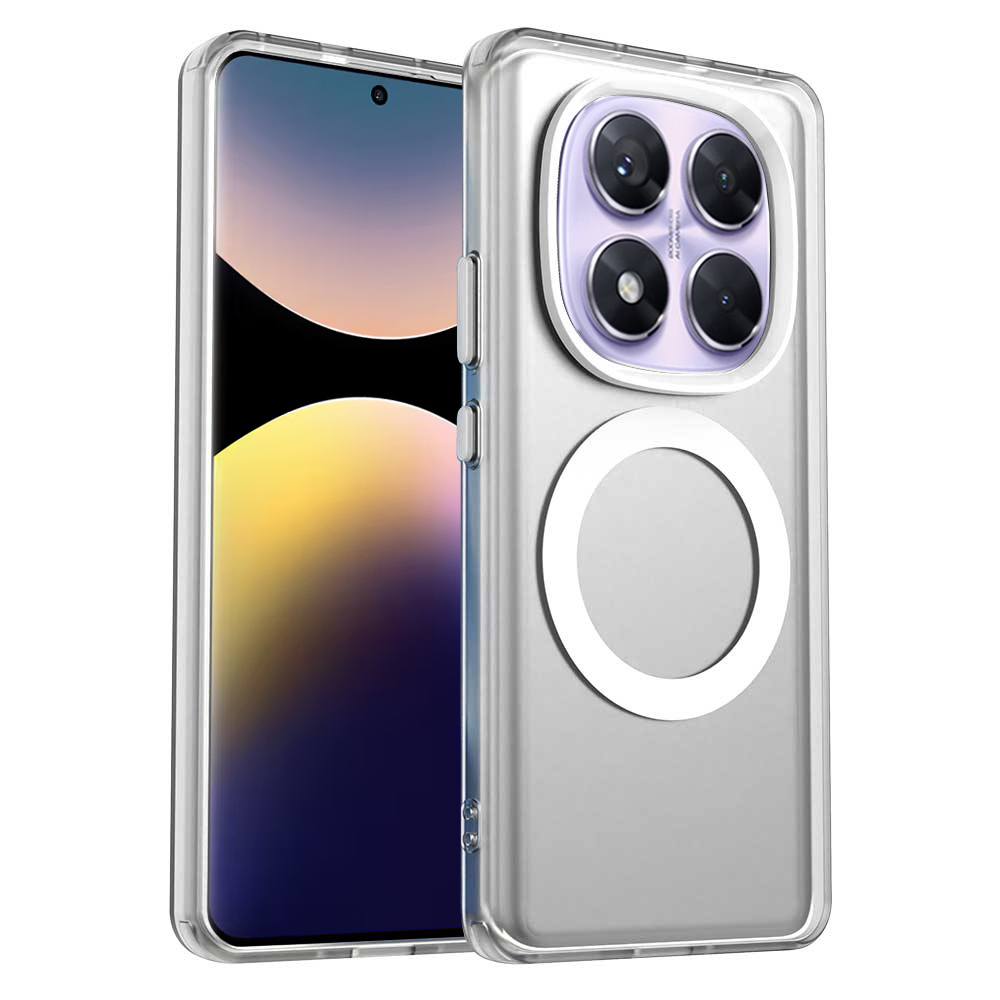 Калъф за Xiaomi Redmi Note 14 Pro 5G / Poco X7 - Techsuit CandyCase MagSafe - Бял