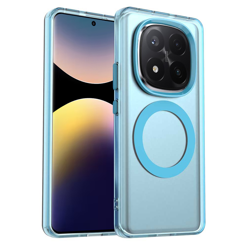 Калъф за Xiaomi Redmi Note 14 Pro+ 5G - Techsuit CandyCase MagSafe - Син