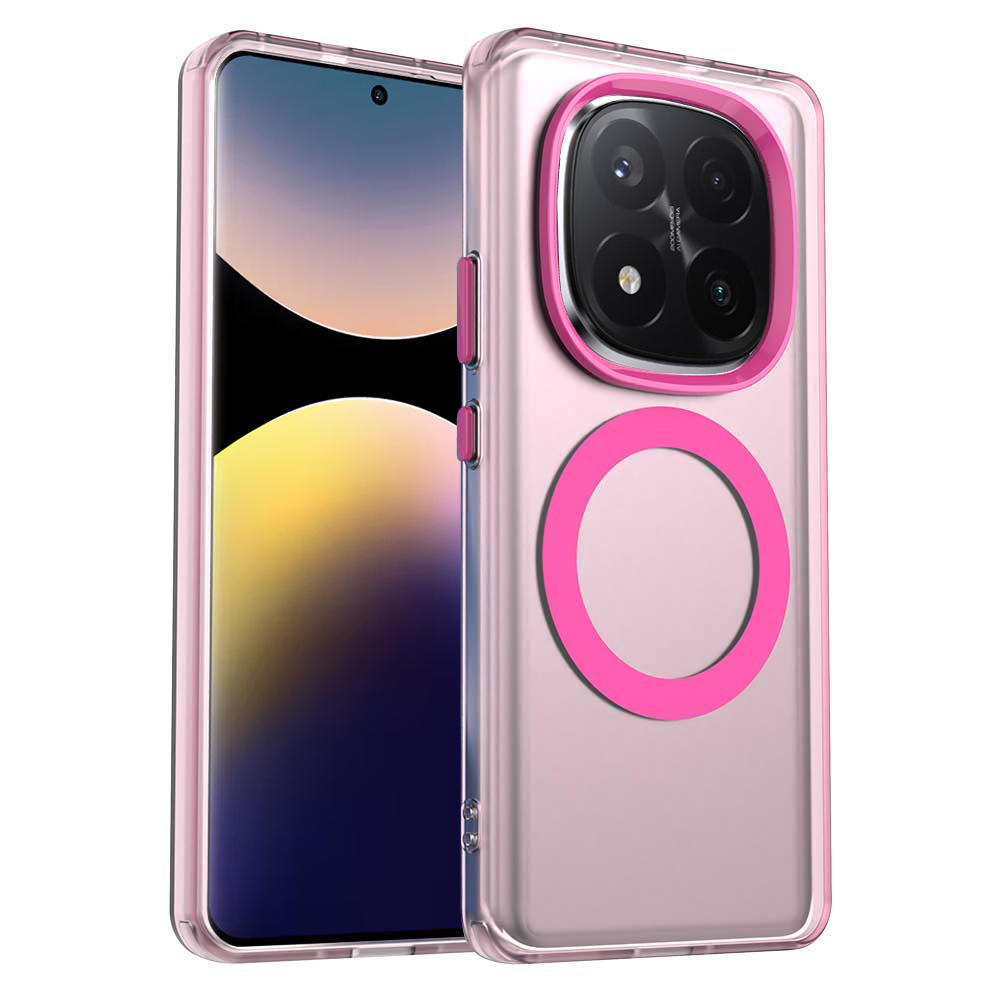 Калъф за Xiaomi Redmi Note 14 Pro+ 5G - Techsuit CandyCase MagSafe - Розов