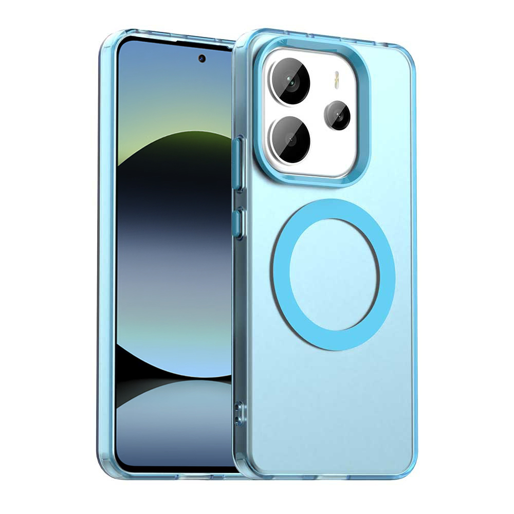 Калъф за Xiaomi Redmi Note 14 5G - Techsuit CandyCase MagSafe - Син