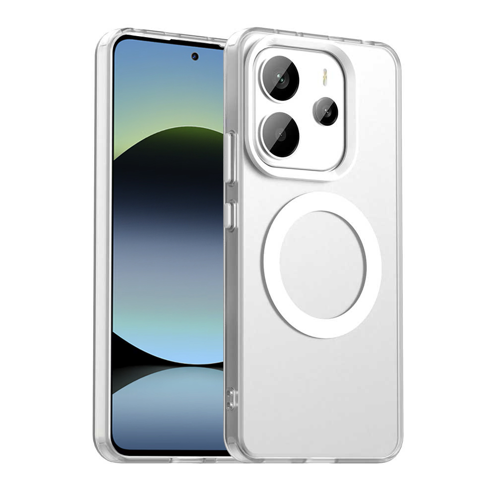 Калъф за Xiaomi Redmi Note 14 5G - Techsuit CandyCase MagSafe - Бял