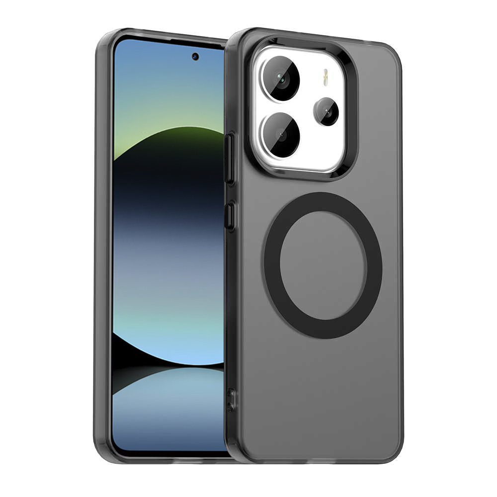 Калъф за Xiaomi Redmi Note 14 5G - Techsuit CandyCase MagSafe - Черен