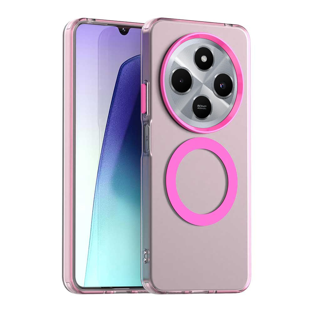 Калъф за Xiaomi Redmi 14C / Poco C75 - Techsuit CandyCase MagSafe - Розов
