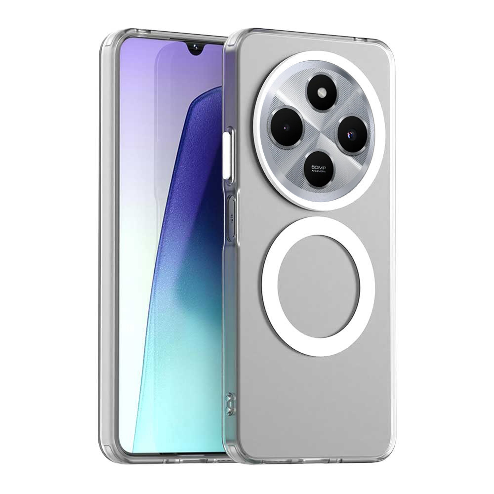 Калъф за Xiaomi Redmi 14C / Poco C75 - Techsuit CandyCase MagSafe - Бял