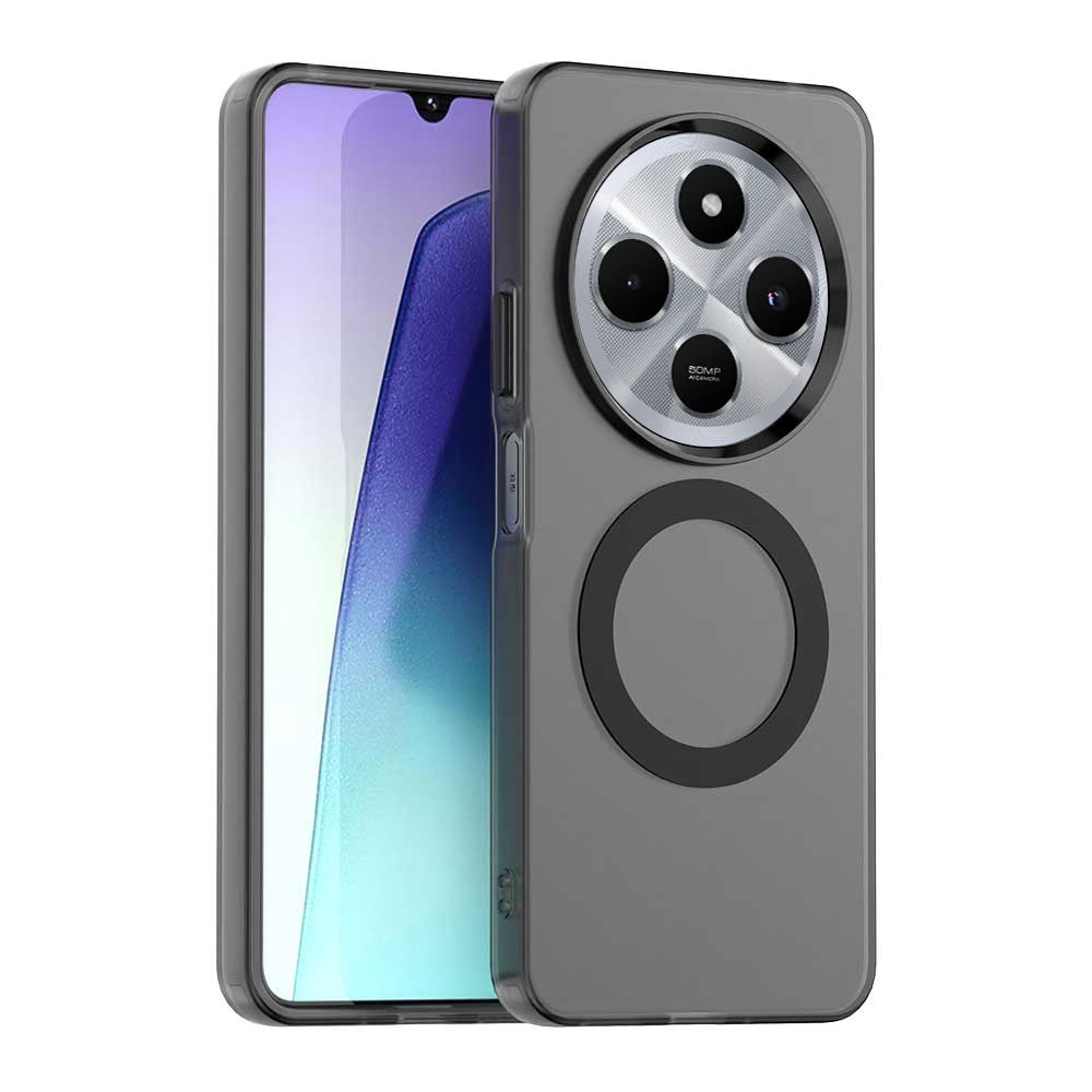 Калъф за Xiaomi Redmi 14C / Poco C75 - Techsuit CandyCase MagSafe - Черен