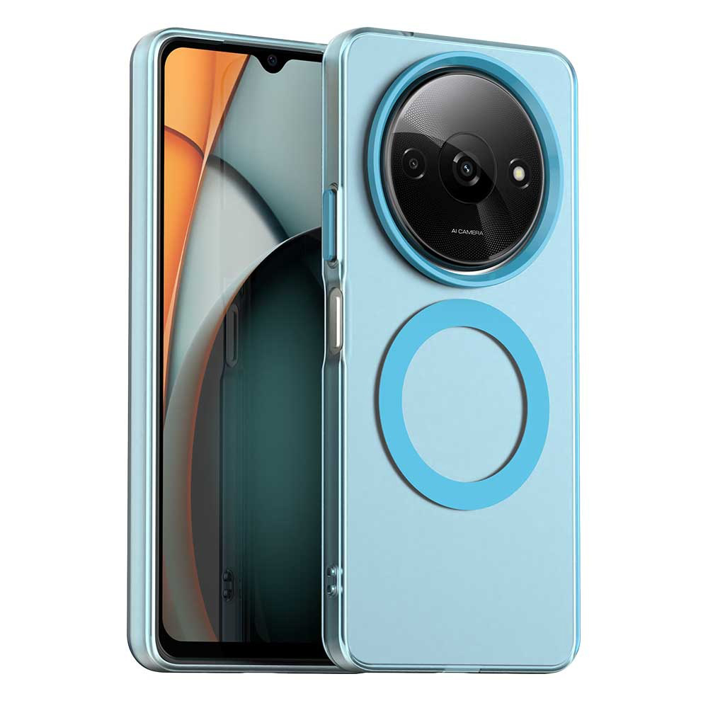 Калъф за Xiaomi Redmi A3 / Redmi A3x - Techsuit CandyCase MagSafe - Син