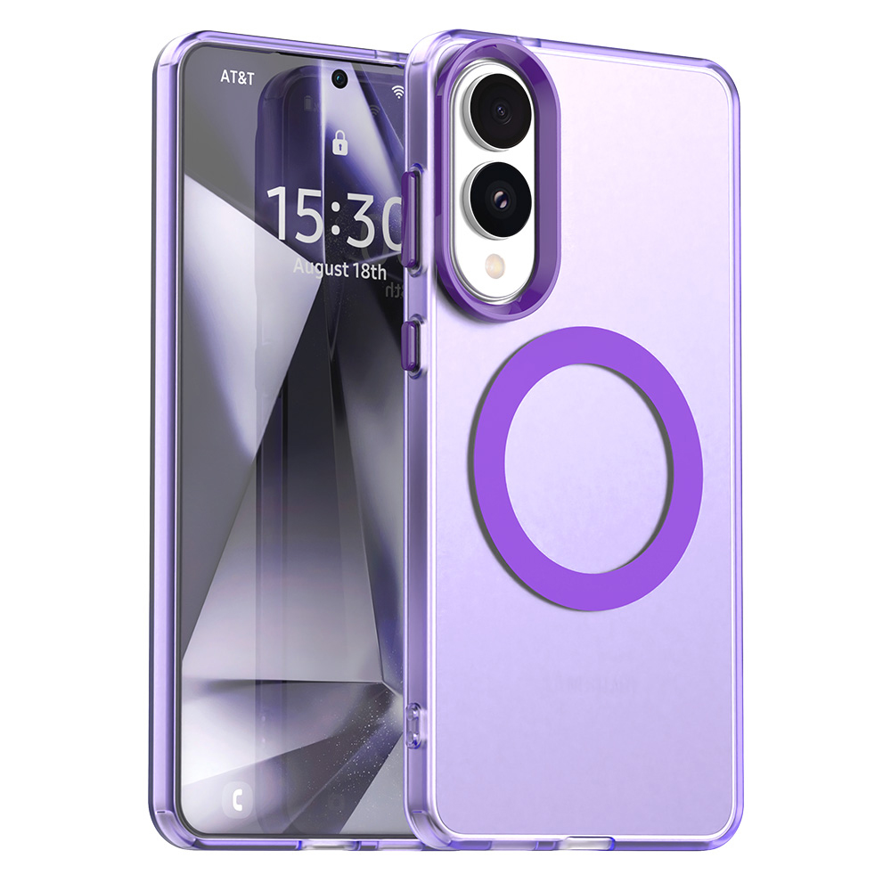 Калъф за Samsung Galaxy S25 Edge - Techsuit CandyCase MagSafe - Лилав