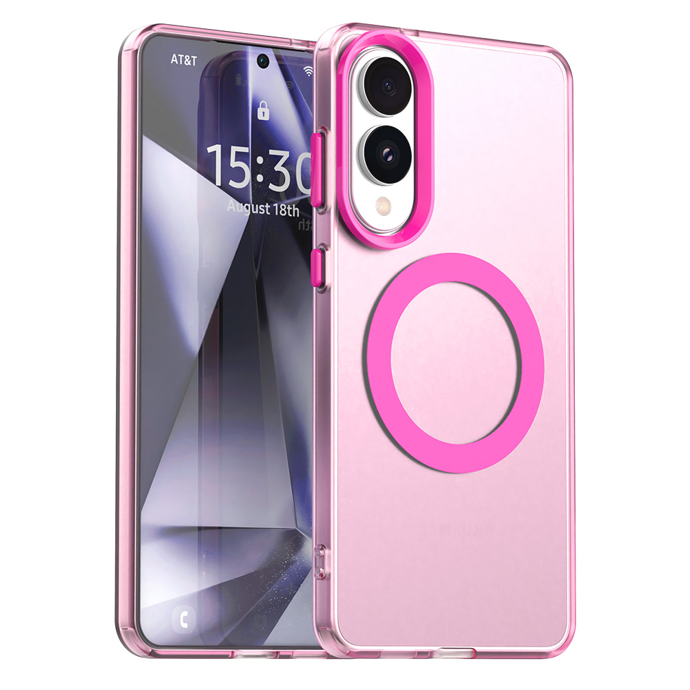 Калъф за Samsung Galaxy S25 Edge - Techsuit CandyCase MagSafe - Розов