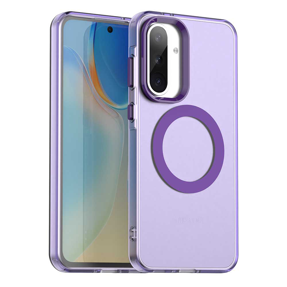 Калъф за Samsung Galaxy A36 5G - Techsuit CandyCase MagSafe - Лилав