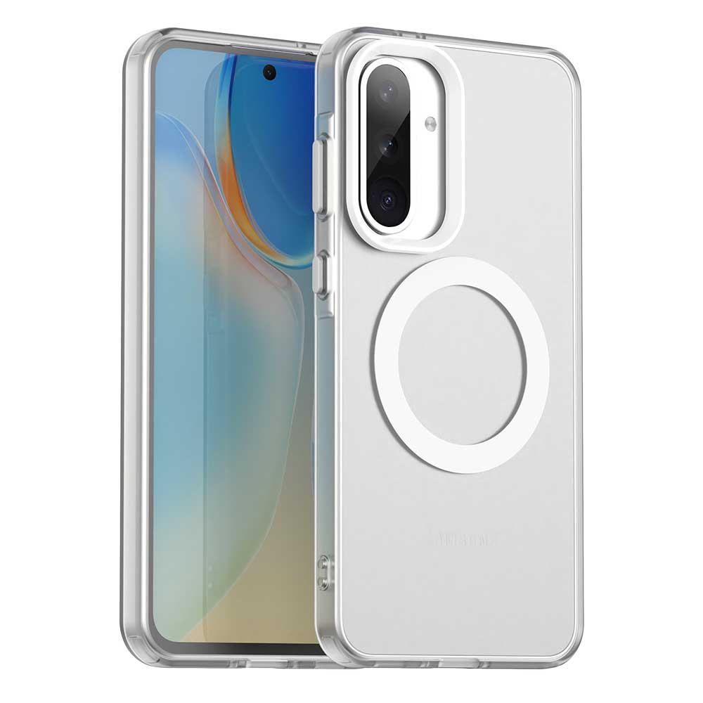 Калъф за Samsung Galaxy A36 5G - Techsuit CandyCase MagSafe - Бял