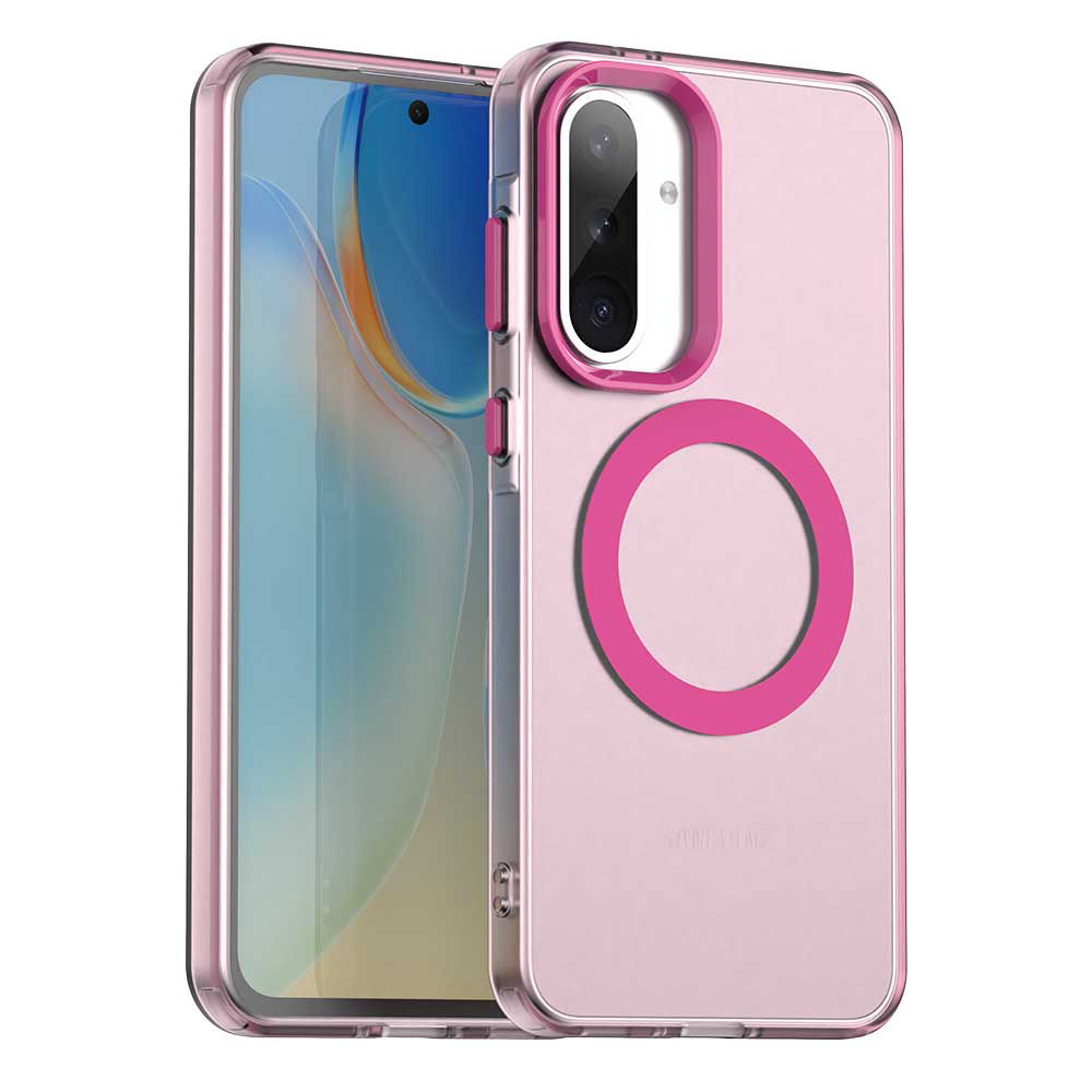 Калъф за Samsung Galaxy A56 5G - Techsuit CandyCase MagSafe - Розов