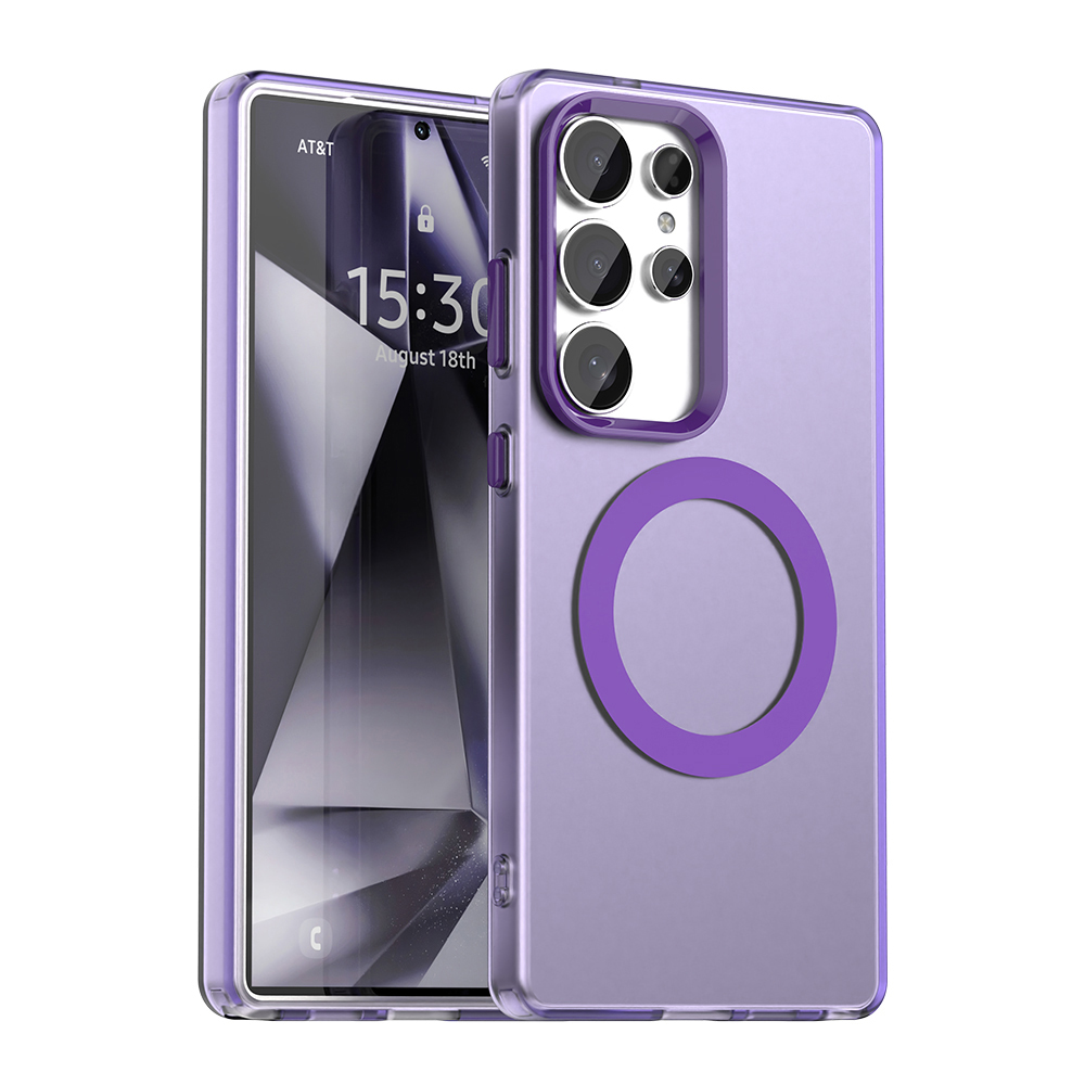 Калъф за Samsung Galaxy S25 Ultra - Techsuit CandyCase MagSafe - Лилав