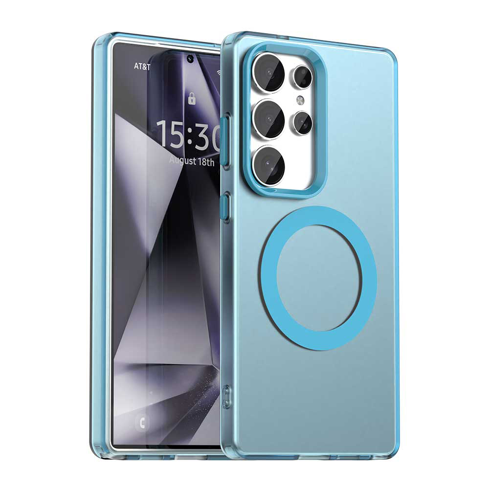 Калъф за Samsung Galaxy S25 Ultra - Techsuit CandyCase MagSafe - Син