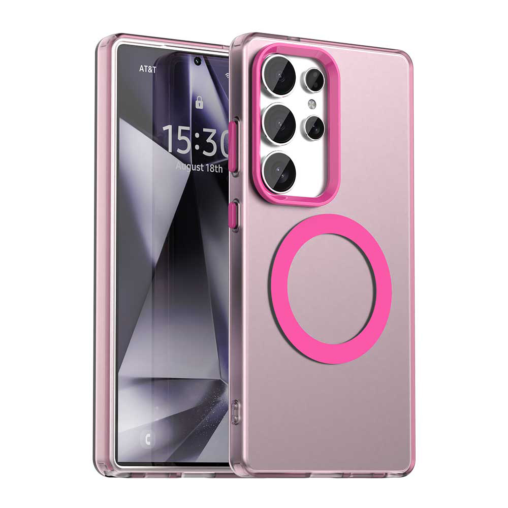 Калъф за Samsung Galaxy S25 Ultra - Techsuit CandyCase MagSafe - Розов