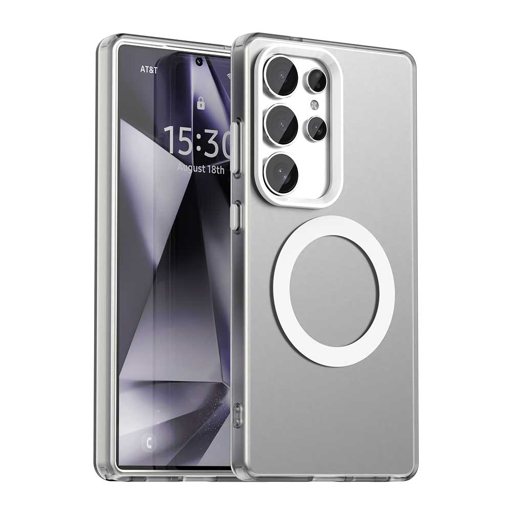 Калъф за Samsung Galaxy S25 Ultra - Techsuit CandyCase MagSafe - Бял