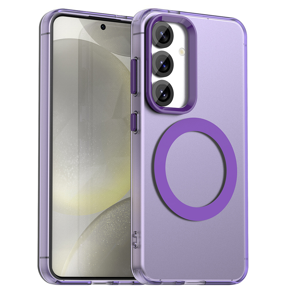 Калъф за Samsung Galaxy S24 Plus / S25 Plus - Techsuit CandyCase MagSafe - Лилав