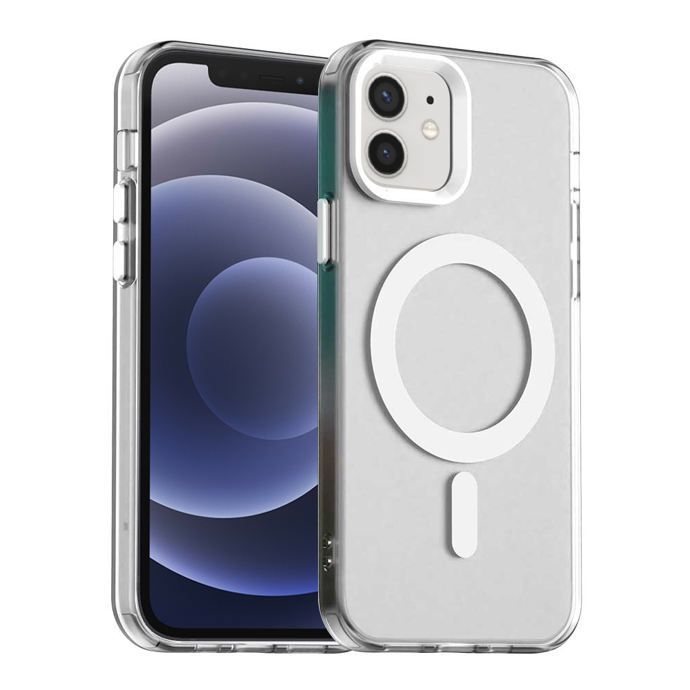 Калъф за iPhone 12 / iPhone 12 Pro - Techsuit CandyCase MagSafe - Бял
