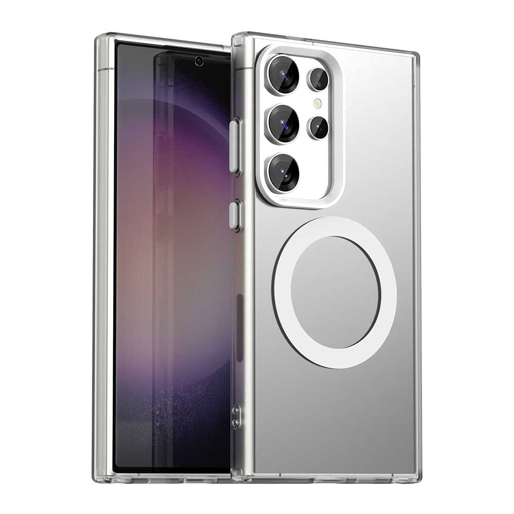 Калъф за Samsung Galaxy S23 Ultra - Techsuit CandyCase MagSafe - Бял