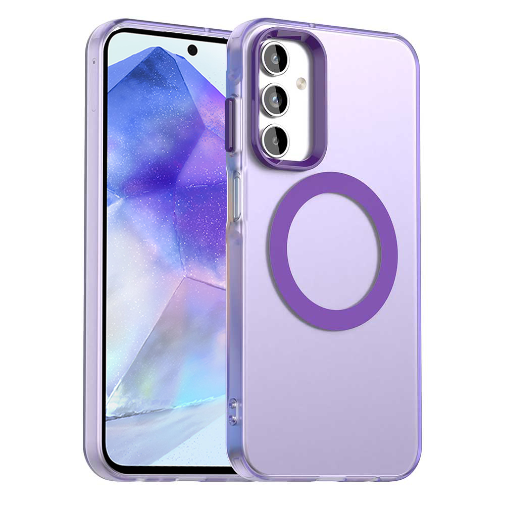 Калъф за Samsung Galaxy A55 5G - Techsuit CandyCase MagSafe - Лилав
