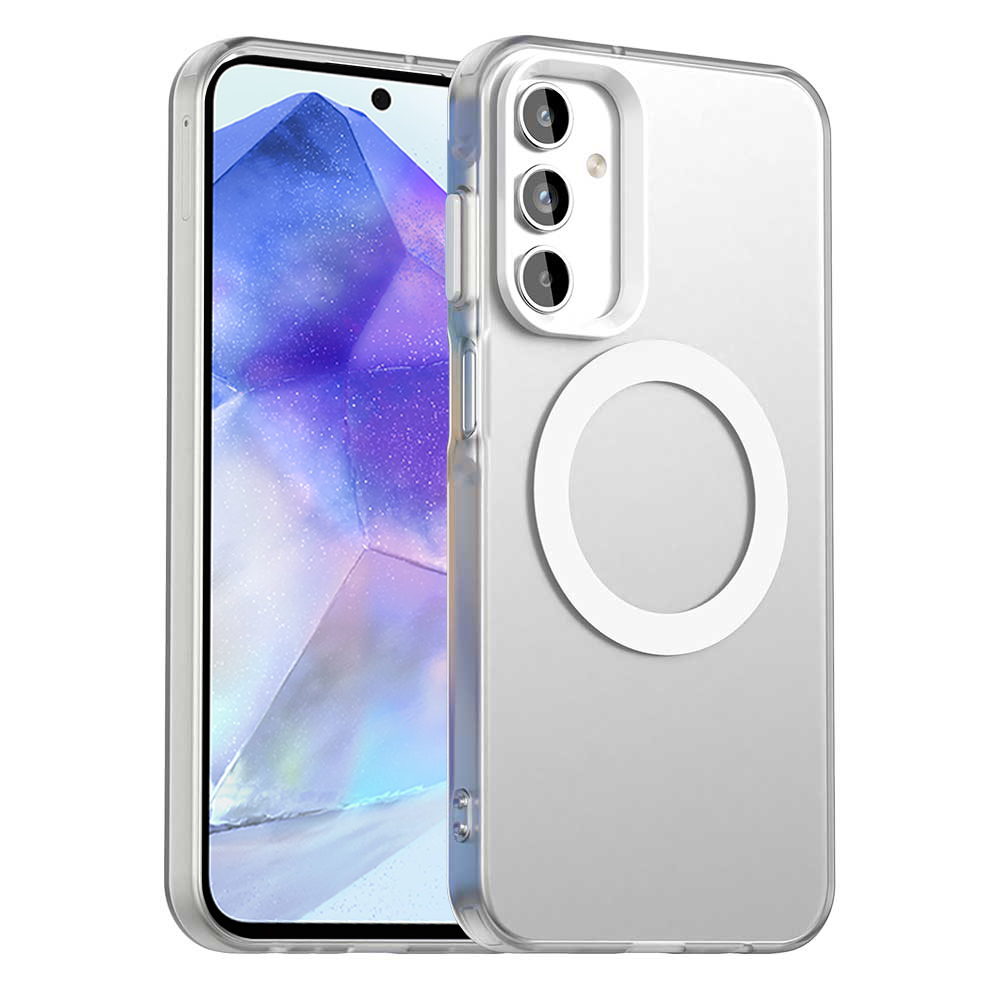 Калъф за Samsung Galaxy A55 5G - Techsuit CandyCase MagSafe - Бял