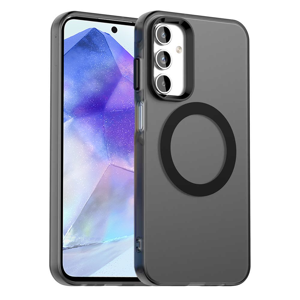 Калъф за Samsung Galaxy A55 5G - Techsuit CandyCase MagSafe - Черен
