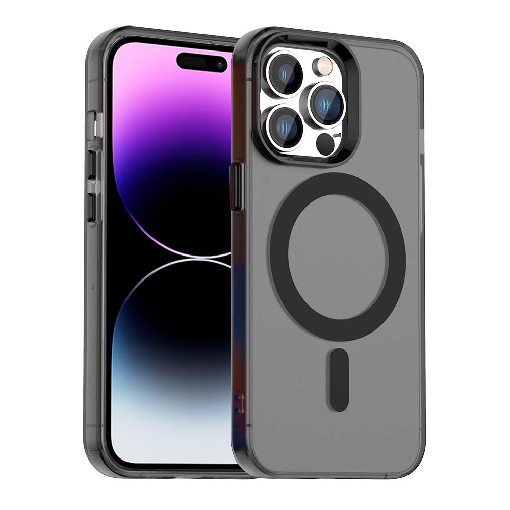 Калъф за iPhone 14 Pro - Techsuit CandyCase MagSafe - Черен