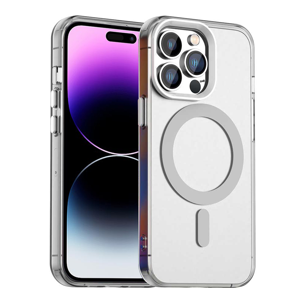 Калъф за iPhone 14 Pro - Techsuit CandyCase MagSafe - Бял